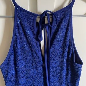 Pretty Royal Blue Evening dress
